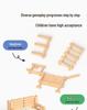 Educational Children's Wooden Building Blocks - Luban Mortise & Tenon, Free Assembly Cabin Gift for June 1st