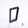 High-end MOC Mini Model City Building Blocks: Door & Window Parts