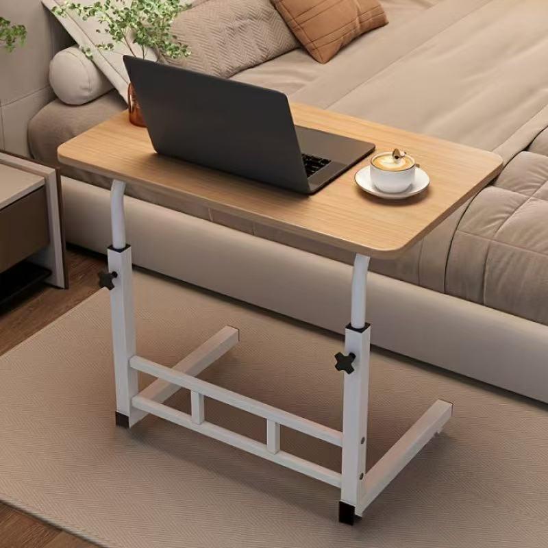 Adjustable Mobile Bedside Table - Compact Sofa Desk for Home and Office
