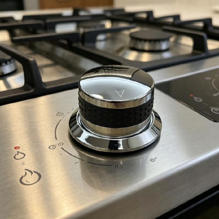 2 Pezzi Manopole di Controllo per Griglia a Gas Interruttori Manopola di Ricambio per Fornelli a Gas BBQ Griglie a Gas Interruttori Rotativi Parte di Cucina