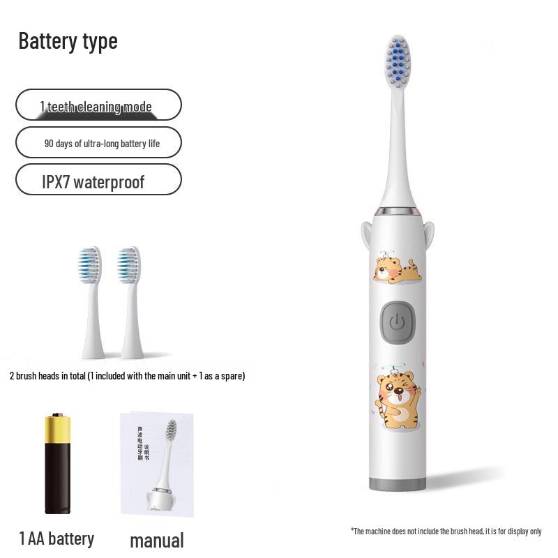 Universal Wireless Rechargeable Sonic Electric Toothbrush for Adults & Kids