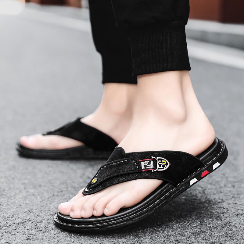 Módní trend Muži Boty Jednoduché žabky Lehké Přímořské pantofle Ležérní Muži Obuv Plážové sandály Pantofle Léto Volný čas Žabky s otevřenou špičkou