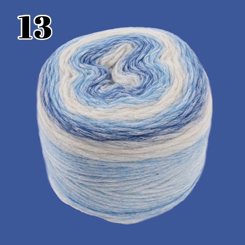 100g/roll Colorfulful Candy Bean Scarf Mohair Yarn Special Knitting Wool Ball Autumn And Winter Handmade Wool Yarn Crochet Yarn