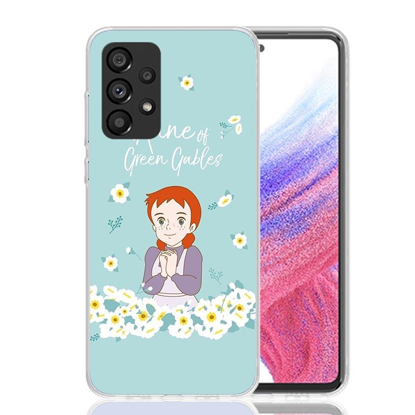 A-Anne Of Green Gables Shirley Phone Case For Samsung Galaxy A52 A32 A22 A12 A02S A50S A30S A51 A31 AA71 Note 20 Ultra 10 S10 Pl