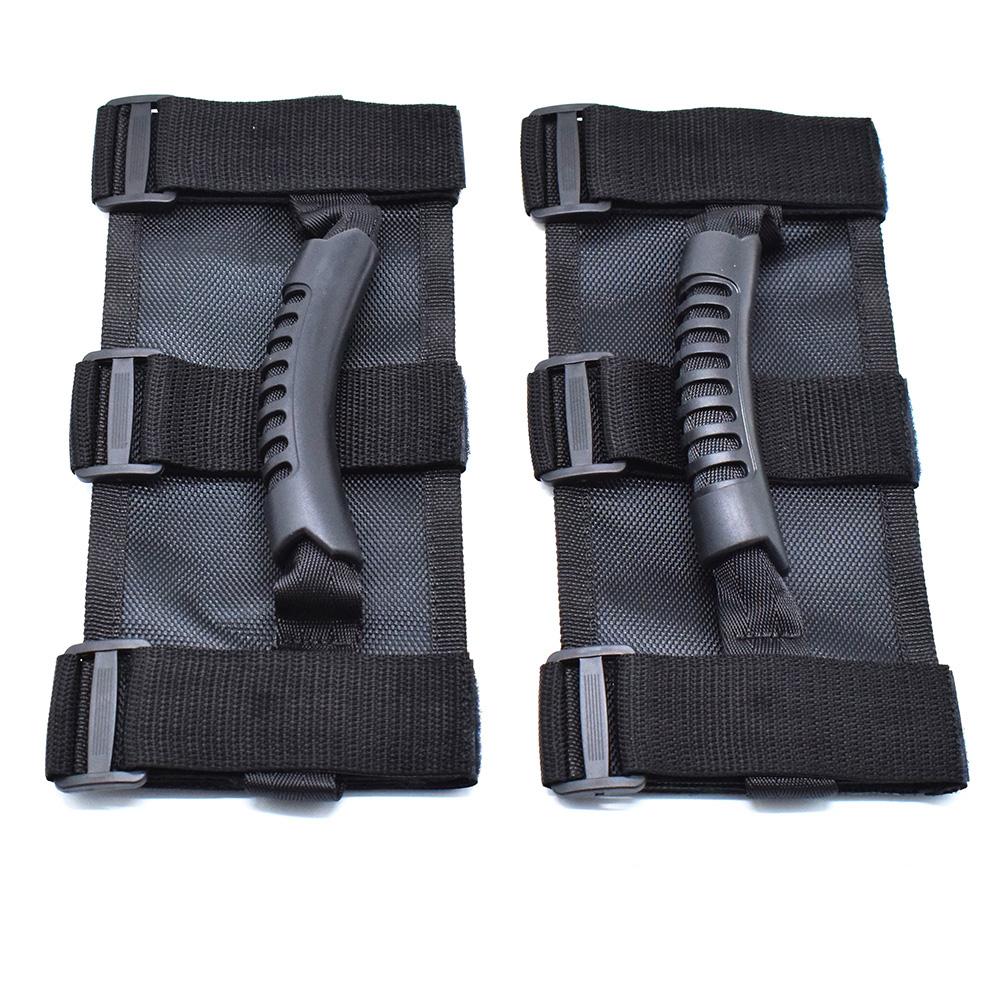 2Pc For Jeep Wrangler Cj Yj Tj Jk Jk Jl Jlu Jt Sports Sahara Freedom Rubicon Unlimited Roll Bar Grab Handles Grip Car Styling
