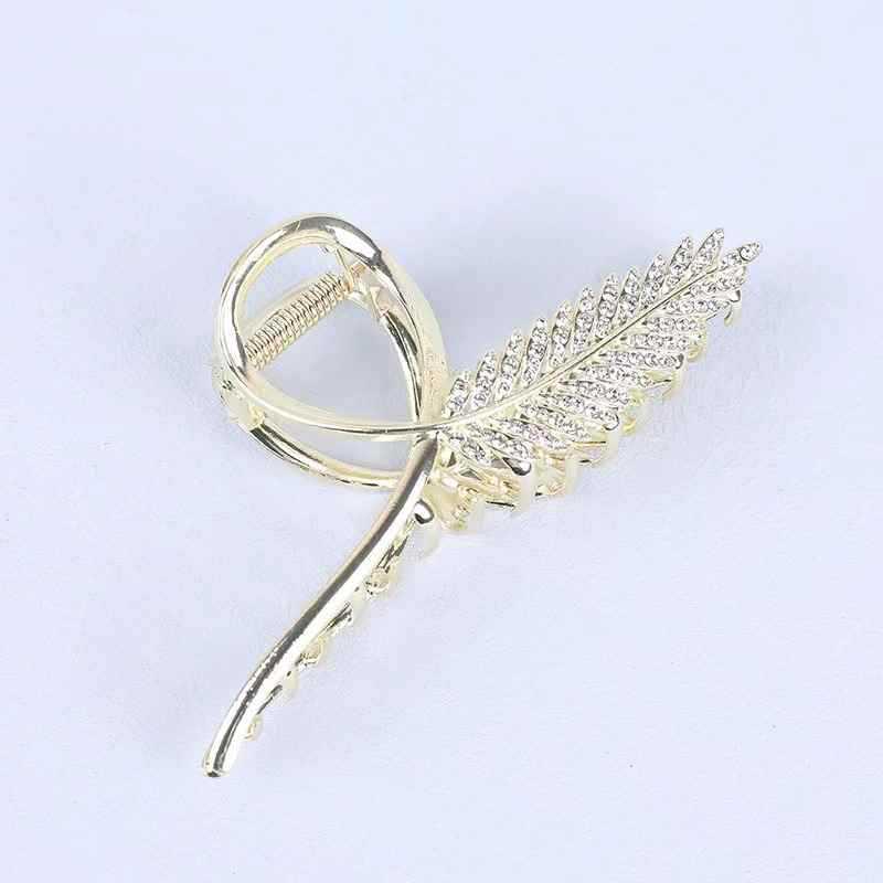 2025 Luxury Wheat Ear Hair Clip for Women: Small Volume Shark Hairpin