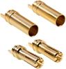 Set of 5 Pairs EC5 Male-Female Connectors – High Conductivity – Ideal for RC Model Batteries – Blue – Polyester