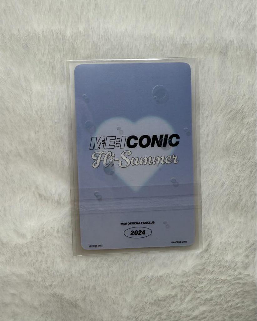 [USED] Kato Shin ME:ICONIC Hi-Summer Venue W Member Trading Card