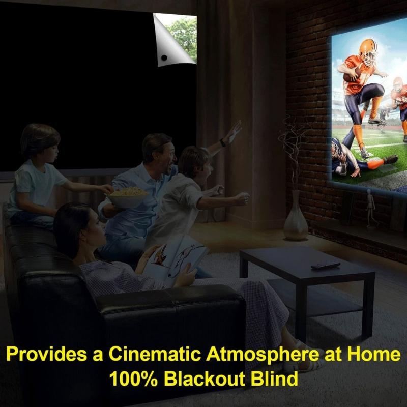 Quick Response Magnetic Window Panel Minimizes Sunlight Excellent For Apartments And Camping 300x145cm