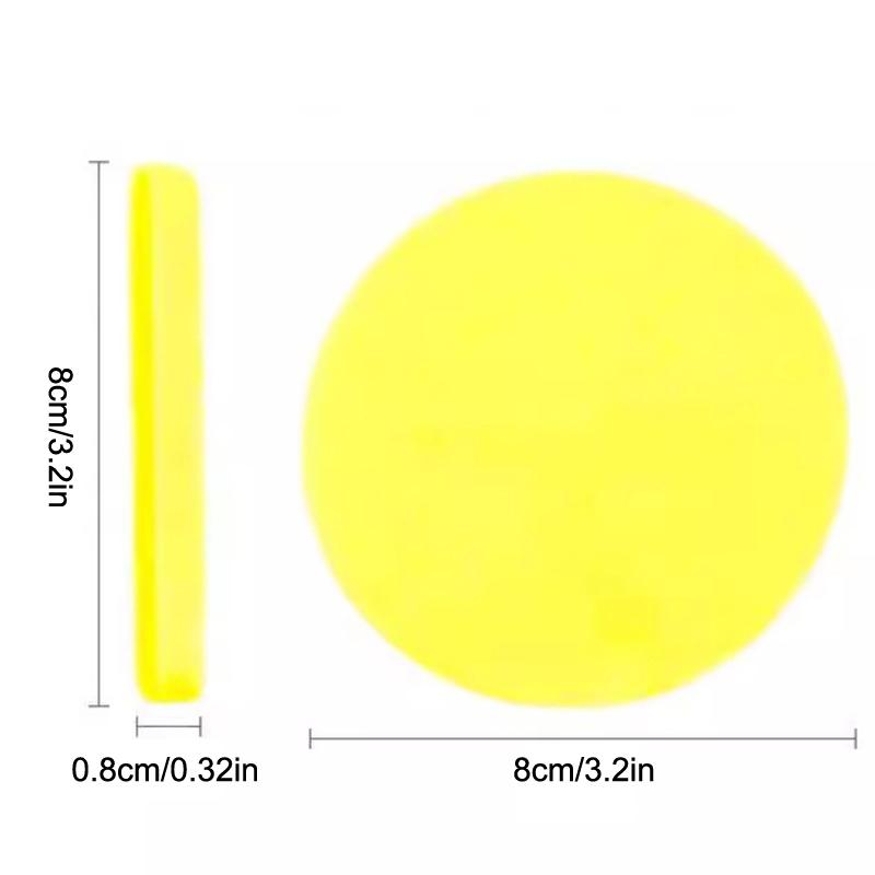 12Pcs Compressed Facial Sponge For Estheticians Face Round Cleansing Sponge Makeup Removal Sponge Pad Exfoliating Spa Washing