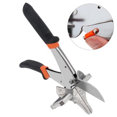 Multifunctional Adjustable Cutting Shears, Angular & Chamfer Cutter for Moulding, Trim, PVC and Soft Wood Processing