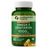 Carbamide Forte Veg Omega3 1000mg Capsules for Men & Women with Algal DHA Plant-Based Omega 3 60 Veg Capsules