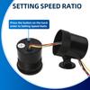 Car Tachometer Gauge 0-8000RPM Car Meter Black Case With White LED tacho For 1-8 Cylinders Gasoline 2" 52mm RPM Tachometer