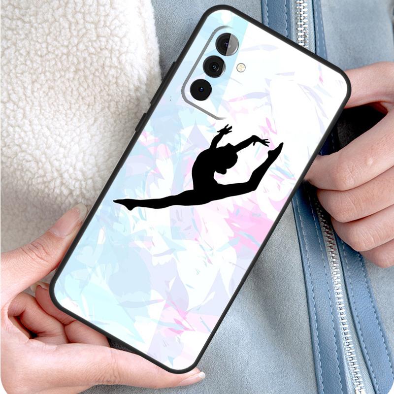 Love Gymnastics Phone Case For Samsung Galaxy A54 A34 A14 A15 A25 A35 A55 A53 A33 A13 A52 A32 A12 A51 A71