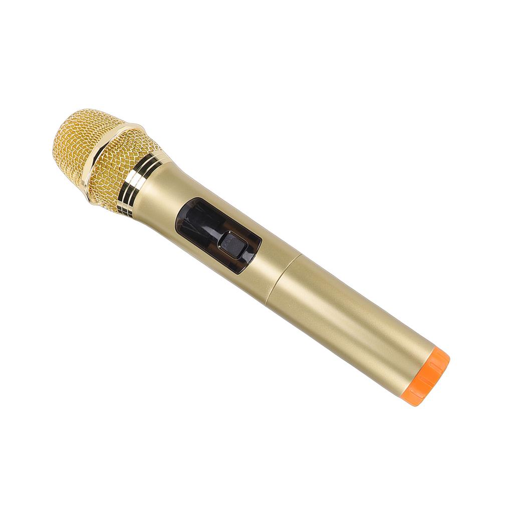 2.4G Wireless Microphone with USB Receiver Handheld Dynamic Mic for Outdoor Speaker Computer Phone Amplifier
