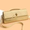 Single-shoulder Baguette Bag, A Niche and High-end Horizontal Hand-held Evening Bag, A Versatile and Elegant Crossbody Bag