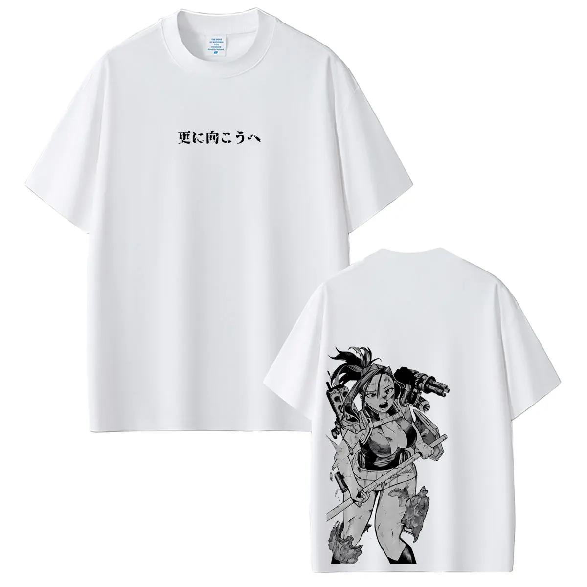 2026 Hot Sale Anime My Hero Academia Yaoyorozu Momo Merch T-shirt Men Women Cartoon Funny Tshirt Unisex Fashion Oversized T Shirts S разноцветный