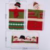 3Pcs/set Christmas Snowman Appliance Handle Covers  for Microwave Oven Dishwasher Fridge Decor