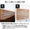 Compatible with N gauge and HO gauge railway model display Width 113cm x Depth Brown Long formation Layout Full formation Acrylic door Collection case