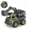 Alloy Excavator Inertial Mixer Truck Dump Truck Crane Model Children Car Toy