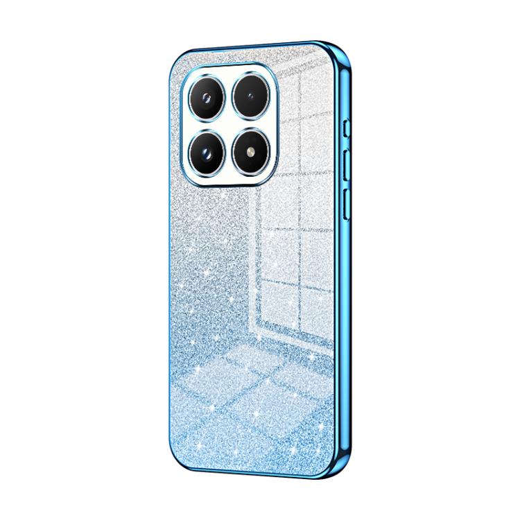 Gradient Glitter Powder Electroplated Phone Case