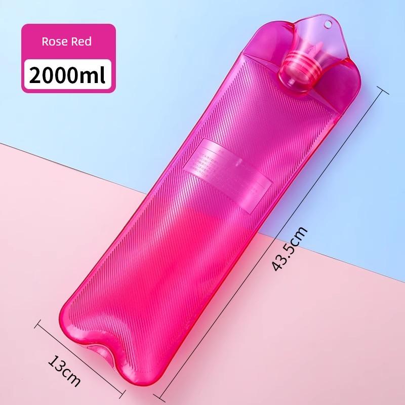 Water-Filled Hot Water Bottle, Long Strip, Explosion-Proof, Extended Length, Large Size, Warm Water Bag, Bed Warmer, Quilt Warmer, Female Belly