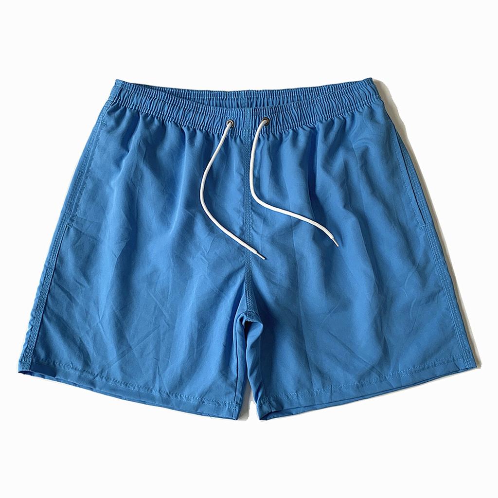 Men's Quick-drying Swim Shorts  Lined Sports Beach Pants