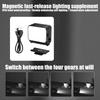 Magnetic Clip On LED Light Featuring Adjustable Brightness Levels Long Battery & Water Resistance for ACTION6