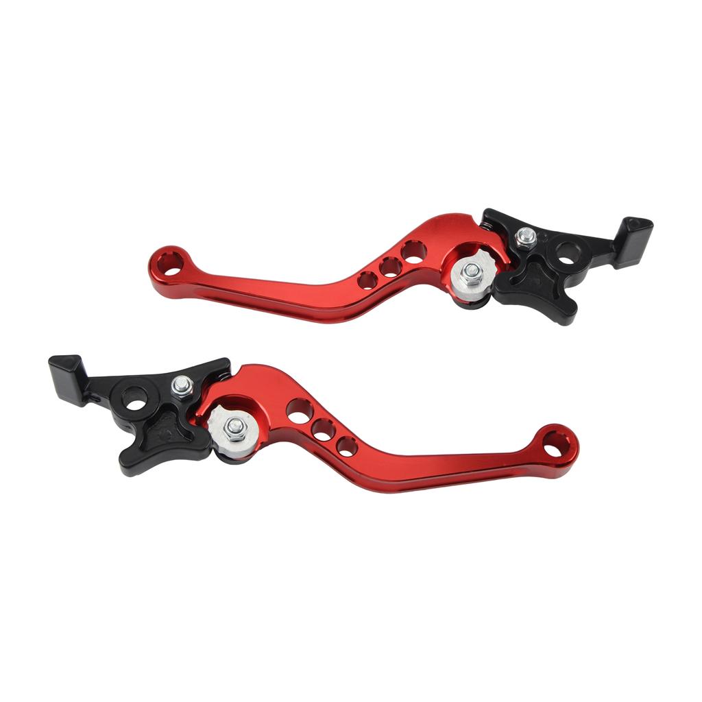CNC Aluminum Motorcycle Brake & Clutch Levers 2Pcs Adjustable Universal Motorbike Handle for Dirt Bike ATV Scooter Accessories