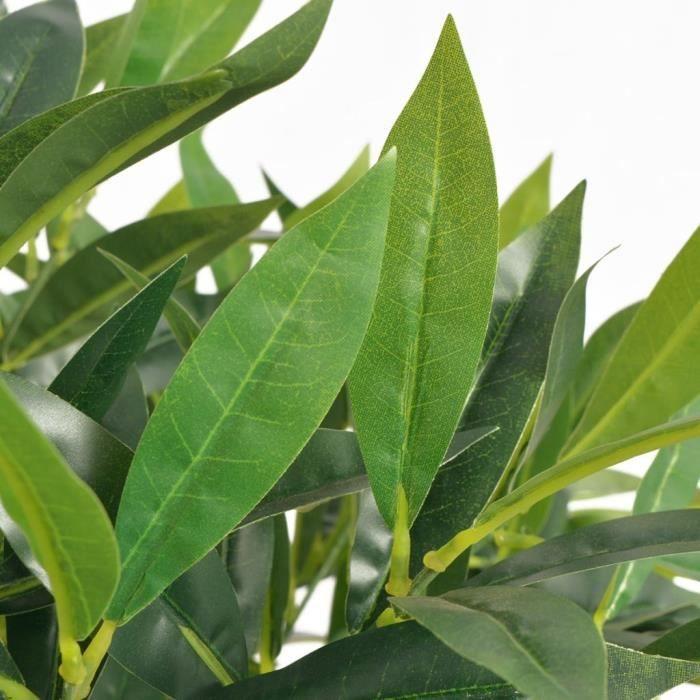 VidaXL Artificial Laurel with Pot 125 Cm Green