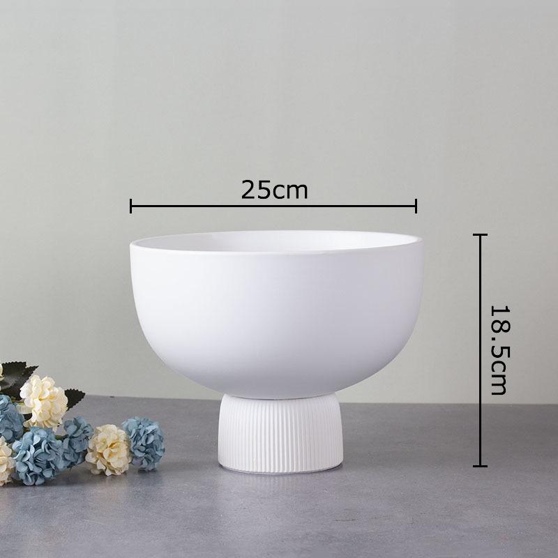 Minimalist Black and White Ceramic Vase Plant Pots Table Decoration Flowers Arrangement Flower Vase Room Aesthetic Decor
