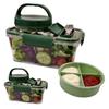 Salad Container for Lunch Salad Keeper Box with Fork Portable Leak Proof Salad