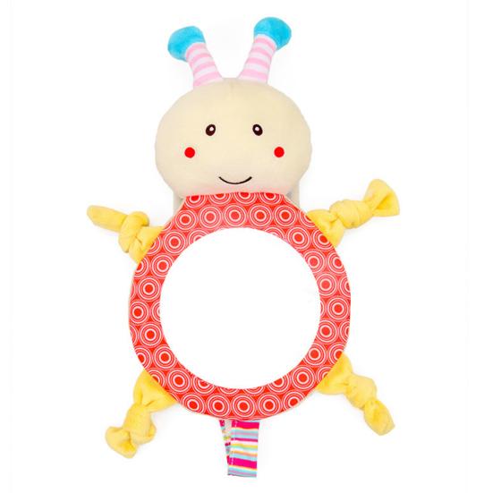 Baby-Spiegel in Cartoon-Form, verstellbar, Plüsch, fürs Auto, Baby-Rückspiegel, verstellbarer Sicherheitssitzspiegel für Kinder