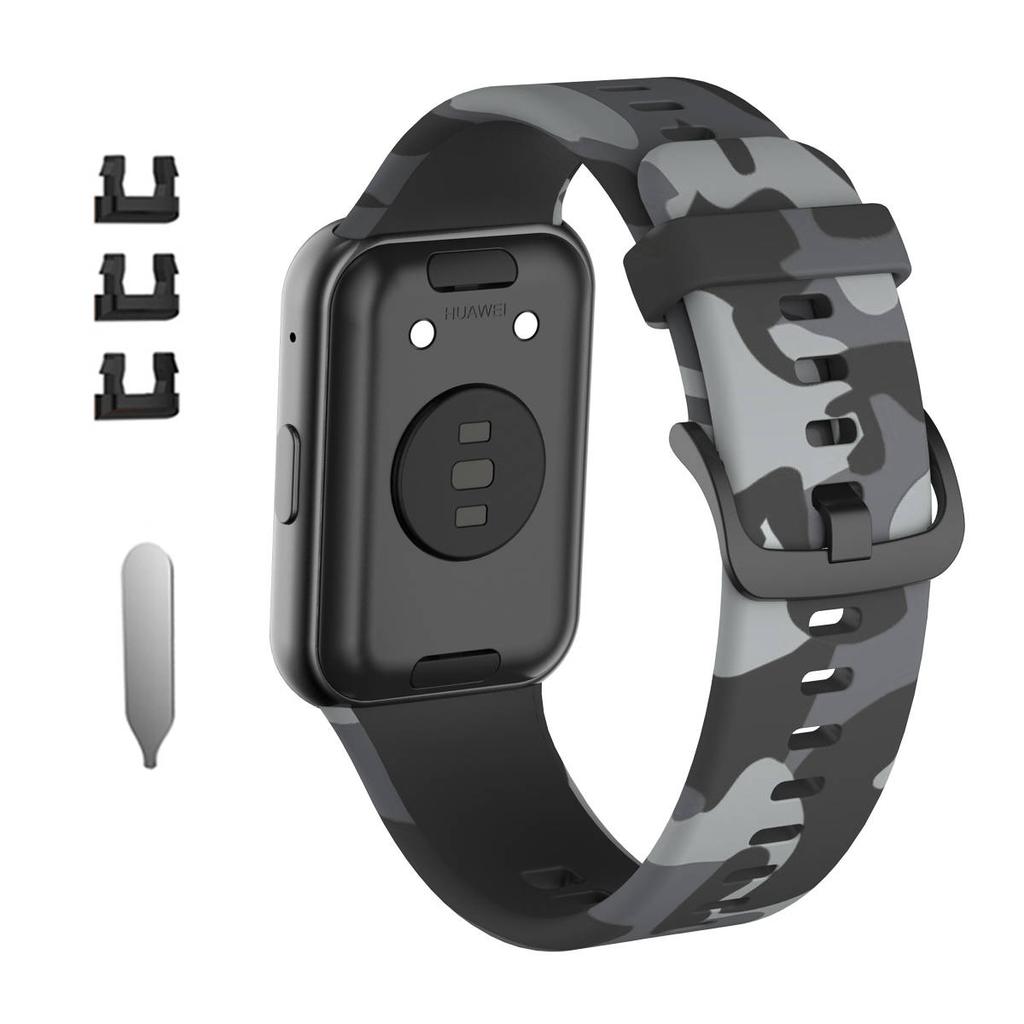 Band For Huawei Watch Fit Strap Smart Silicone Watchband Wristband Watch Fit Special Edition Bracelet Printing Accessories Sport
