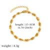 Moderne Goldplattierte Kleine Kugelkette für Damen