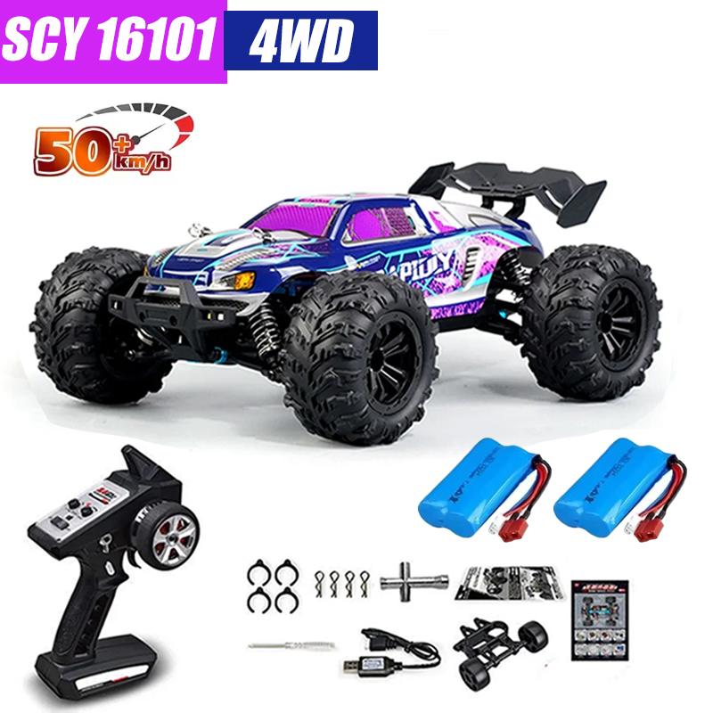 Scy16101 Pro High Speed RC Car Brushless 4WD Off-Road Drift Remote Control Car 1:16 Professional Racing Cars Vs SG116MAX Wltoys