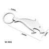 Creative Shark Bottle Opener Keychain - Practical Barbecue & Bar Gift