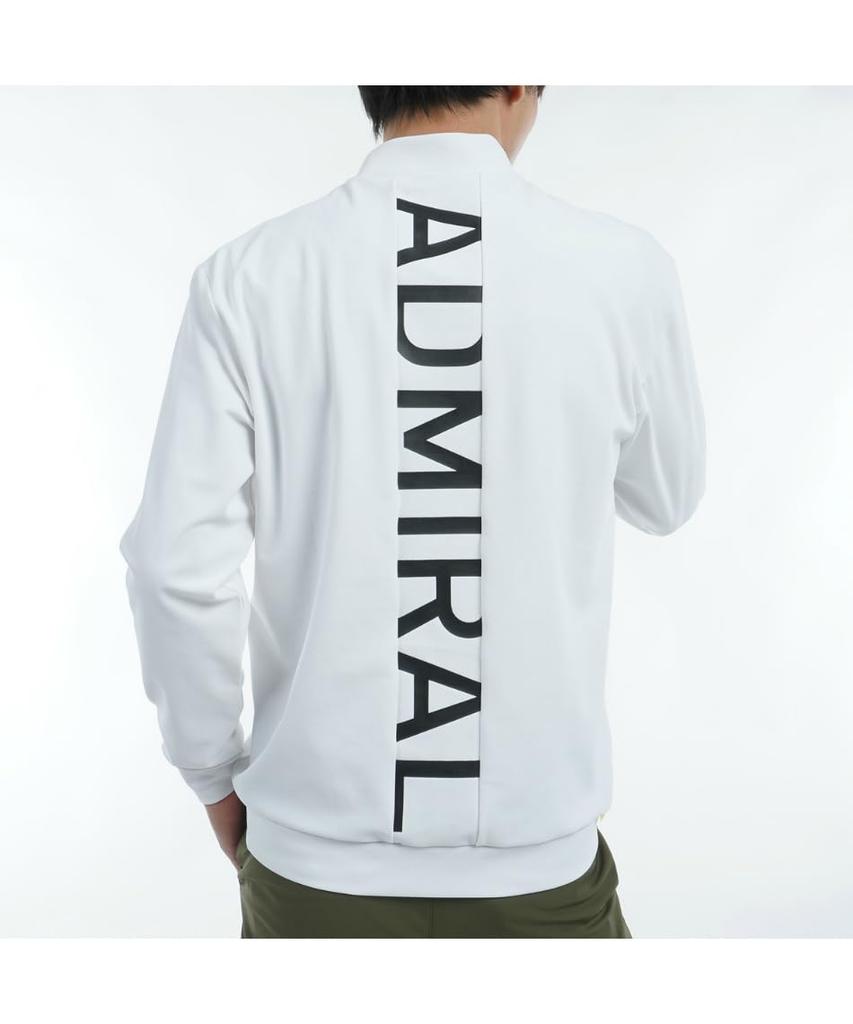 Admiral GOLF Mini Waffle Long Sleeve Mock Neck Shirt ADMA462