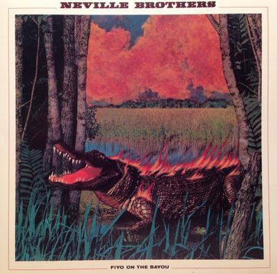 CD NEVILLE BROTHERS - Fiyo On The Bayou CD4866DX1564 A&M Records Japan Soul/Funk Gebraucht
