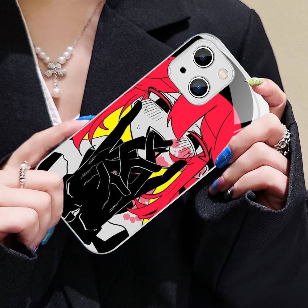 Vocaloid Kasane Teto Girl For IPhone 14 13 12 Mini 11 Pro XS Max X XR 14 Plus Tempered Glass Cover