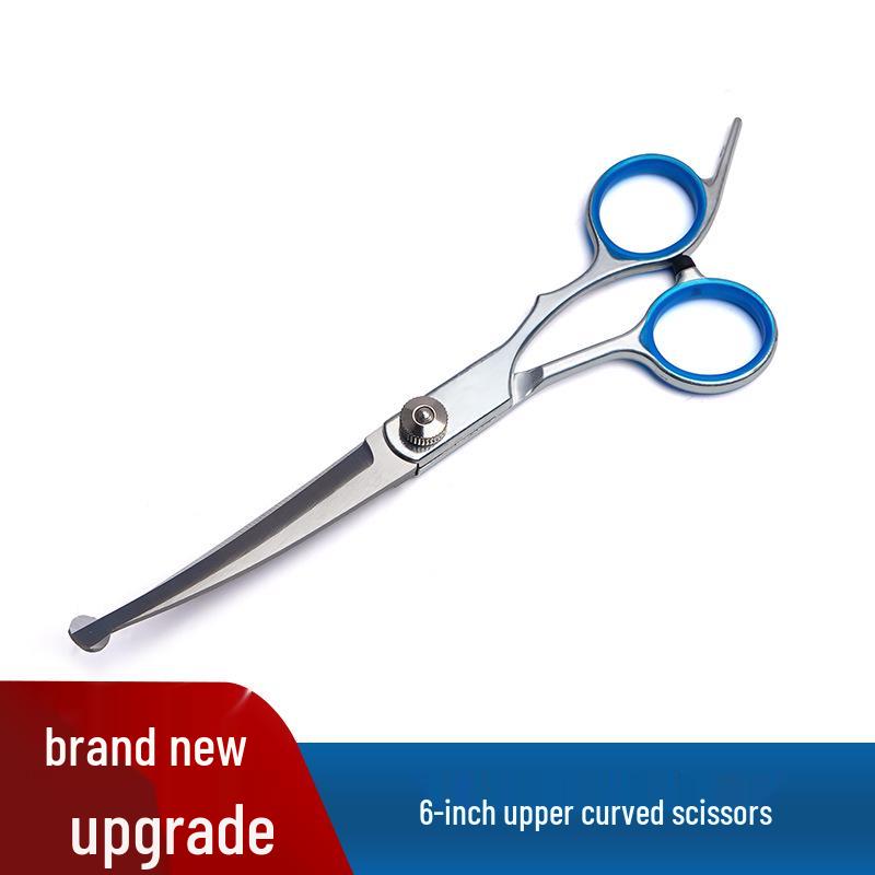 Professional Pet Grooming Scissors Set for Dogs – Ideal for Trimming Teddy, Pomeranian, and Samoyed Coats