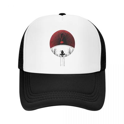 Módní Itachi Uchiha Logo Trucker Klobouk Unisex WoUnisex Custom Nastavitelná Unisex Baseballová čepice Hip Hop Snapback Caps
