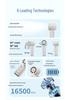 Turbo High-Speed USB Rechargeable Handheld Fan with 100-Speed Digital Display for Outdoor Cooling