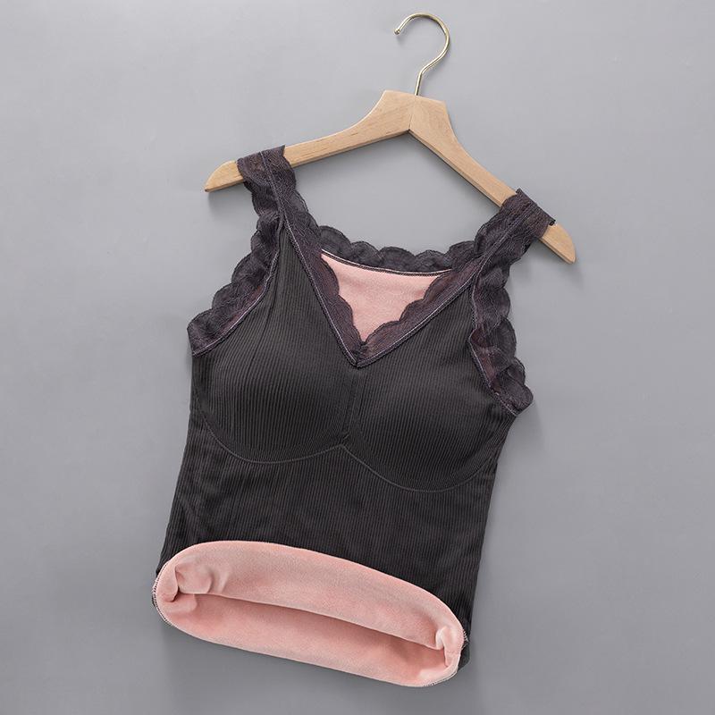 

Теплый бархатный жилет на подтяжках Little Bear Fairy для женщин больших размеров One Size (80-145 jin)