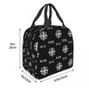 IC XC NIKA Cross Christian Orthodox Jesus Chris Insulated Lunch Bag for Kids School Cooler Thermal Food Box Tote Lunch Boxes