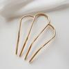 Hair Accessories Metal Hair Sticks Ancient Style Headwear U-Shape Hairpin Korean Style Headwear