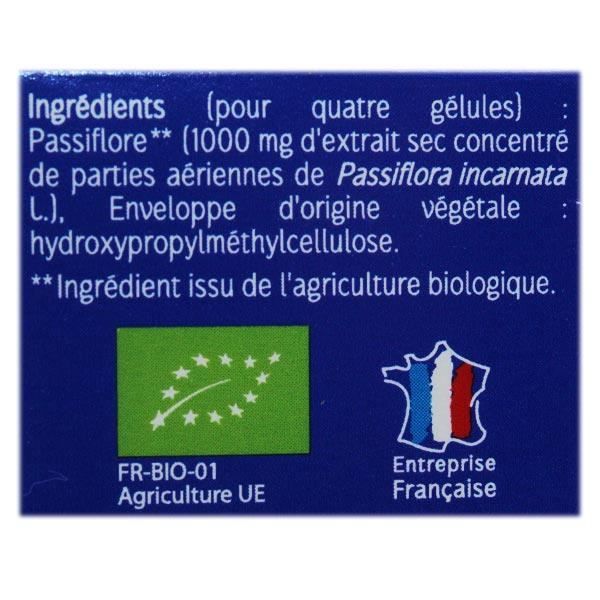 Naturactive Passiflore Bio 30 Gélules Végétales
