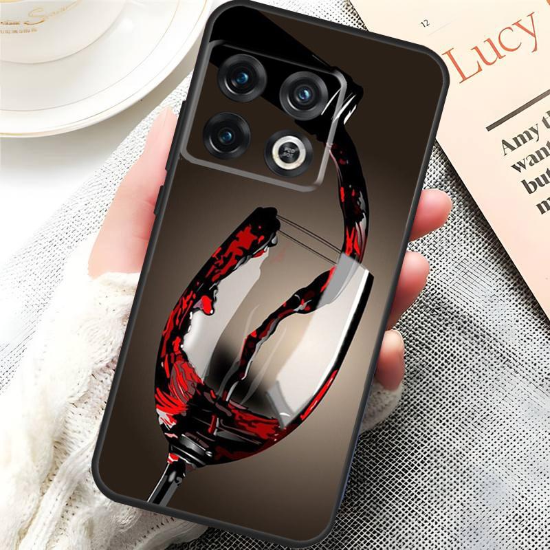 Drink Beer Red Wine Cover For OnePlus 13R 15 13 13T 12 12R 10T 11 10 Pro OnePlus Nord 5 CE 3 4 Lite N20 N30 Case