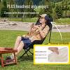 Foldable High Back Moon Chair for Camping, Picnic, and Fishing