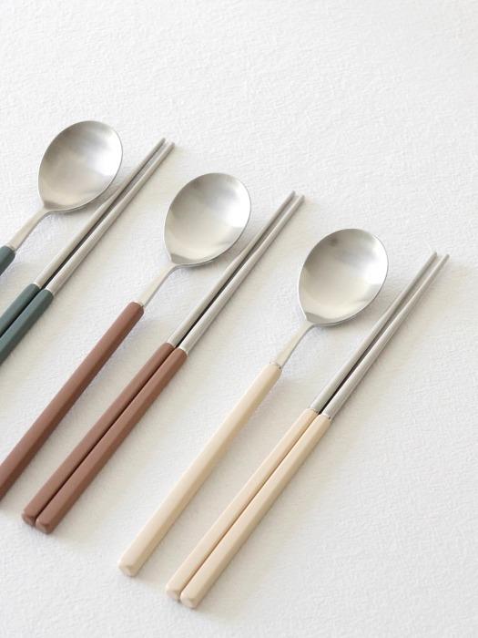 kamomekitchen Eiffel Bogenpino Satin Spoon 3 Colors olive